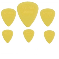 Dunlop Nylon MIDI Yellow 0.80mm Guitar Picks / Plectrums 443R , 6 Picks