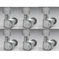 Schaller Machines 6-in-L - Locking F-Series Tuners - Satin Chrome - SC501073