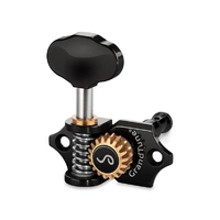 Schaller Grandtune Singles 3/3  - Guitar Machines - Black 10510423.41.30