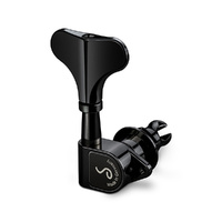 Schaller Bass Machines 2/2 M4 90 Light Black - Bass Guitar Tuner Set