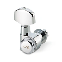 Schaller Guitar Machines 3/3-Chrome M6 - Pin - Set of 6