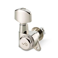 Schaller M6-135 Rear locking Machines 6-in-L- Nickel
