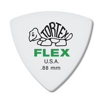 Dunlop Dunlop Tortex Flex Triangle 0.88 mm Guitar Picks - 72 Picks