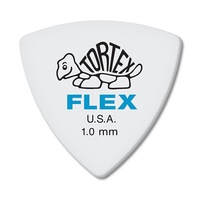  Dunlop Tortex Flex Triangle Gauge 1.0 mm Blue Guitar Picks 72 Picks
