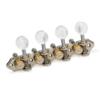 Schaller GrandTune Mandolin Tuners / Machines A style  Nickel / Pearl Set of 8