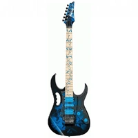 IBANEZ JEM77P BFP Steve VAI Signature Electric Guitar - Blue Floral Pattern