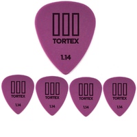 Dunlop Tortex III Standard 1.14 mm, 5 Picks / Plectrums  Guitar Picks Purple