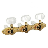 Schaller Machines 3/3 Classical Plate Gold HG-1 Hauser Style Set of 6 10330552