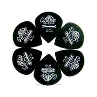 Dunlop Tortex Pitch Black Jazz 0.88 mm Jazz III Guitar Picks - 6 picks