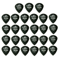 Dunlop Pitch Black Jazz Tortex Guitar Picks / Plectrums 0.88 mm - 27 Picks