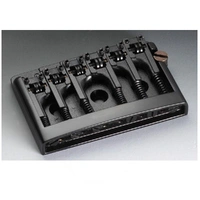 Schaller Electric Guitar Bridge - 3D6 Black Chrome 1475 - 12120400