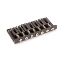Hipshot Ibanez Flat Plate replacement Bridge 7 String Black 4IBF07B