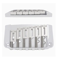 Hipshot 6 String Ibby HM Ibanez Retrofit Guitar Bridge - CHROME