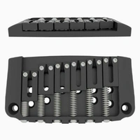 Hipshot 4IBG07B 7-String Ibby HM Ibanez Hi-Mass Gibraltar Guitar Bridge Black 