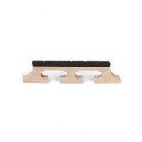 5-String Banjo Bridge Maple with Notched Ebony Top - Height 5/8"