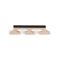 5-String Banjo Bridge Maple with Notched Ebony Top - Height 5/8"