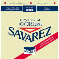 Savarez 500 CR Corum New Cristal Classical Guitar Strings Normal Tension 500CR
