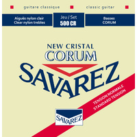 Savarez 500 CR Corum New Cristal Classical Guitar Strings Normal Tension 500CR