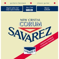 Savarez 500 CR Corum New Cristal Classical Guitar Strings Normal Tension 500CR