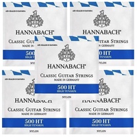 Hannabach 500HT Classical Guitar Strings High Tension Bulk Pack - 5 sets