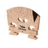 Teller Germany Bridge,Uncut Blank Violin 4/4 Size, with Ebony Insert on E String