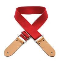DSL 50COTTON-RED  Cotton  Guitar Strap - 2"