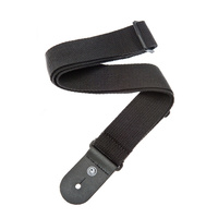 D'Addario Cotton Guitar Strap, Black