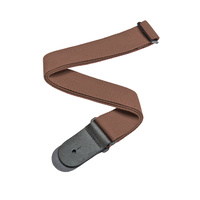 D'Addario Cotton Guitar Strap, Brown