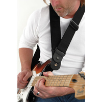 D'Addario Dare Guitar Strap, Black