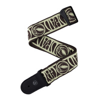 D'Addario Grateful Dead Woven, Steal Your Face, Tan/Brown