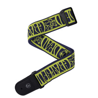 D'Addario Grateful Dead Woven, Dancing Bears, Yellow/Navy