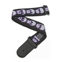 D'addario Planet Waves Joe Satriani Guitar Strap, 50mm Skulls