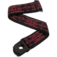 Planet Waves Planet Lock 2" Guitar Strap, Voodoo locking Strap 50PLA12