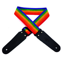 DSL Polypropylene Rainbow Guitar Strap