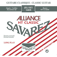 Savarez 540R Alliance/HT Classical Guitar Strings, Full Set Normal Tension