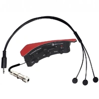 K&K Sound Ultra-Pure Mini 3 Sensor Guitar Pickup w/Soundhole Mounted Preamp/EQ