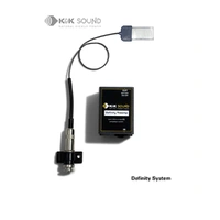 K&K DEFINITY SYSTEM - FLOATING BRIDGE PICKUP + PREAMP SYSTEM