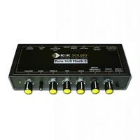 K&K Sound Pure XLR Pre-Amp MACH 2 BALANCED XLR + PARAMETRIC EQ