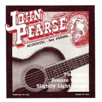 John Pearse 550SL Phosphor Bronze Acoustic Guitar Strings Slightly Light 11 - 50