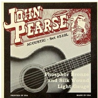 John Pearse 510L Acoustic Guitar Phosphor Bronze and Silk Light  11 - 49