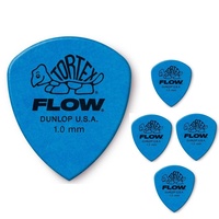 Dunlop Tortex Flow Standard Guitar Picks 558 Blue 1.0 mm - 5 Picks