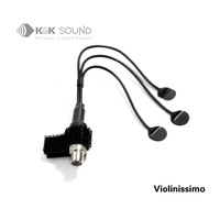 K&K Sound Violinissimo Violin / Viola Triple Pickup w/Jack