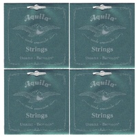 Aquila Soprano Ukulele BioNylon Strings SET Low G Tuning Uke String 58U - 4 Set 