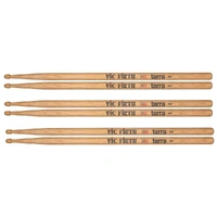 Vic Firth American Classic Terra Series Drumsticks 5AT Wood tip - 3 Pairs
