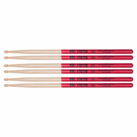 Vic Firth American Classic 5A  Drumsticks Wood Tip w/ Vic Grip - 3 Pairs