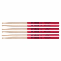 Vic Firth American Classic 5A  Drumsticks Wood Tip w/ Vic Grip - 3 Pairs