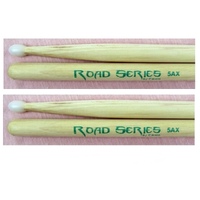 Regal Tip Drumsticks 5AX ROAD SERIES USA Hickory Nylon Tip Drum Sticks 2 Pairs 