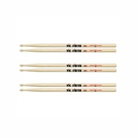 Vic Firth American Classic Drumsticks - 5B - Wood Tip 3 Pairs Drumsticks