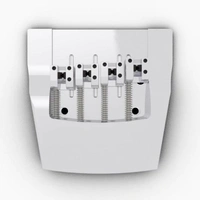 Hipshot 4 String Rickenbacker Replacement Bridge Fits Pre 2020 - Chrome