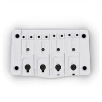 Hipshot 4 String TransTone Bass Bridge - Chrome